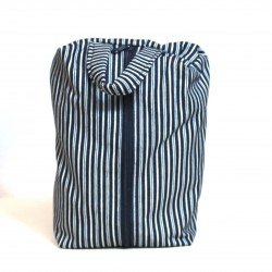 Trousse righe bianche e blu...