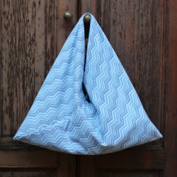 Afrique zig zag blu