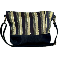 Tracolla Maki blue Stripe