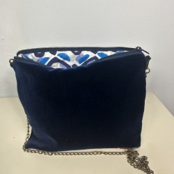 Tracollina Velluto Blu
