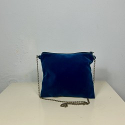 Tracollina Velluto Bluette