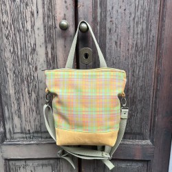 Zaino tartan chiaro